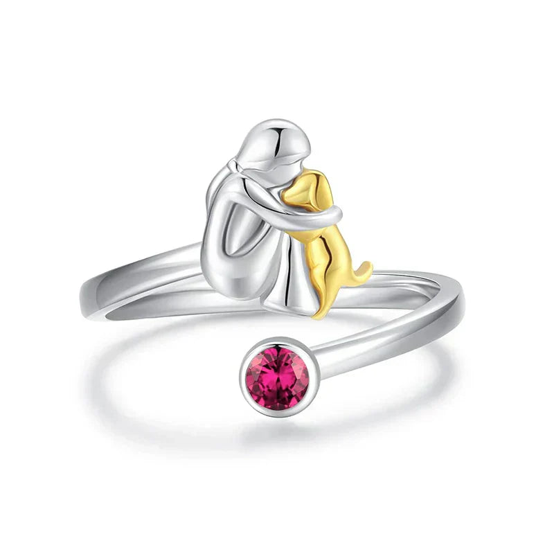 Rose™ - Dog Icon Ring