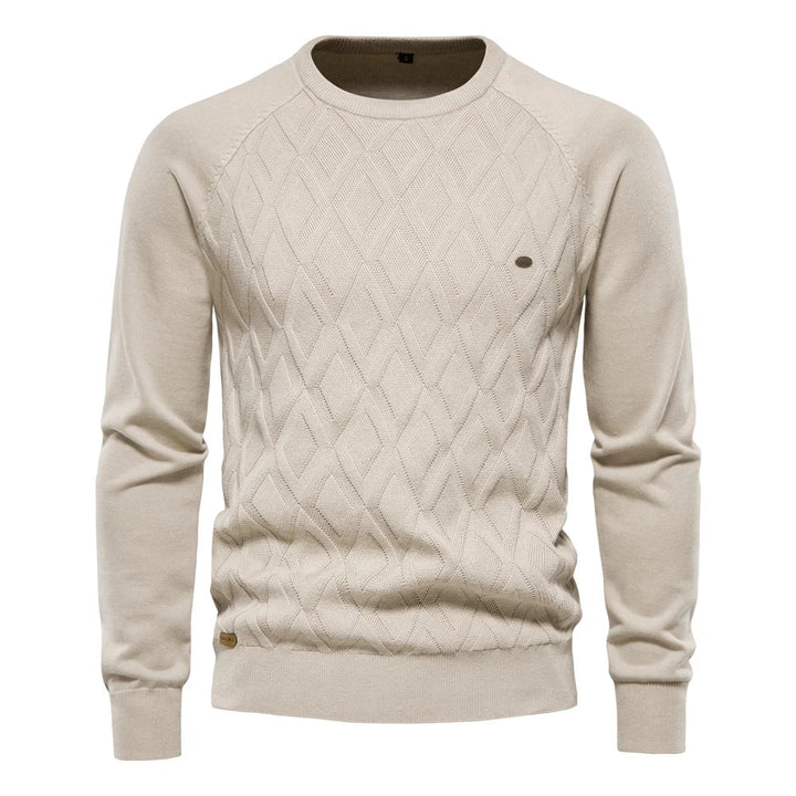 Theodor | Men's Diamond Pattern Jumper