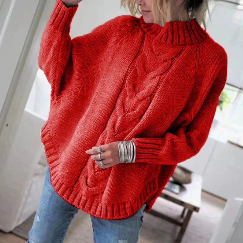 Vintage inspired cable knit jumper