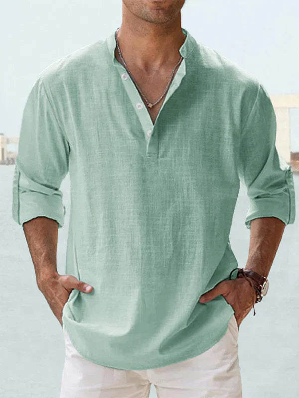 Madison | Casual Collarless Shirt for Men