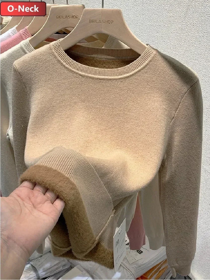 Knitted Warm Turtleneck Jumper