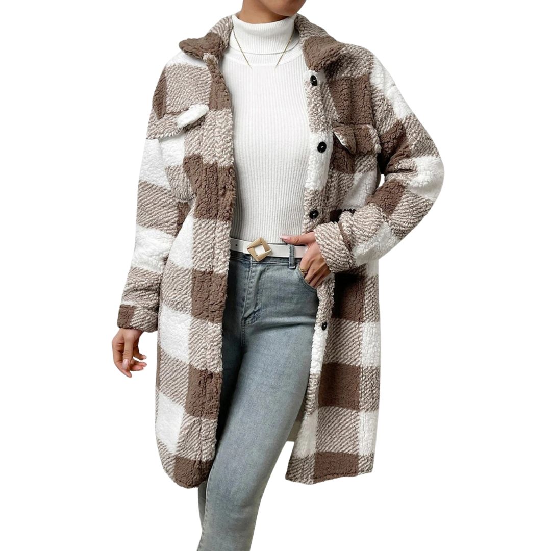 Ariella | Warm Fleece Overcoat