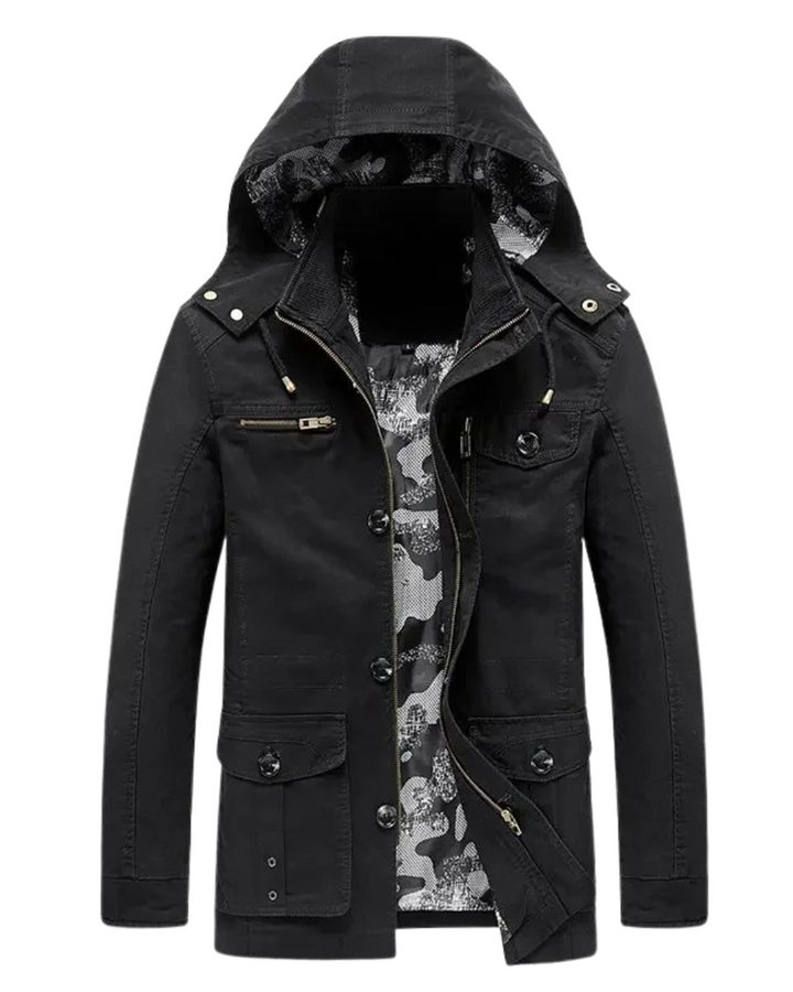 Elegant Multi-Pocket Jacket