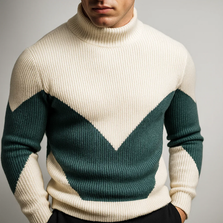 Men's Roll Neck Jumper – Stylish & Warm Jumper with Modern Fit