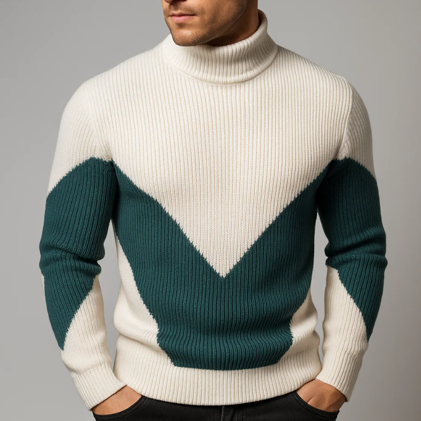 Men's Roll Neck Jumper – Stylish & Warm Jumper with Modern Fit