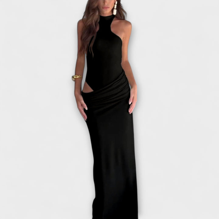 Minna - Seductive Sleeveless Cut-Out Dress
