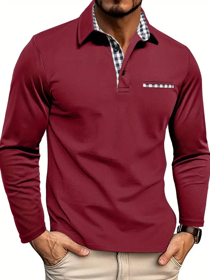 Madison | Long Sleeve Polo Shirt