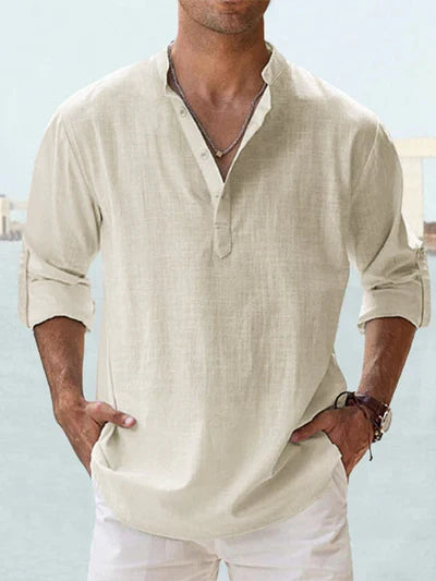 Madison | Casual Collarless Shirt for Men