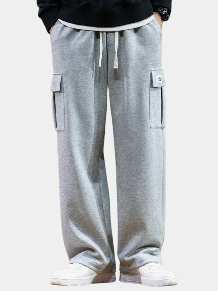 MADISON | CARGO TROUSERS IN FLEECE
