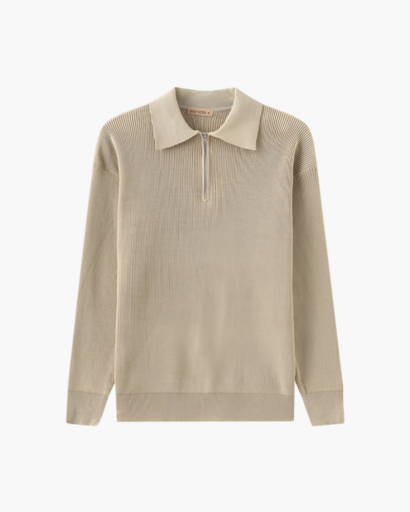De Cesare – Half-Zip Knitted Jumper