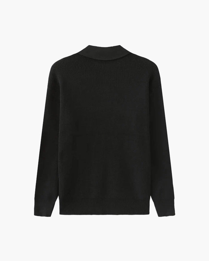 De Cesare – Half-Zip Knitted Jumper