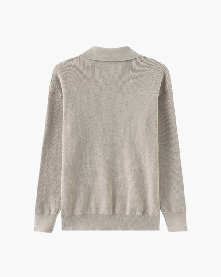 De Cesare – Half-Zip Knitted Jumper