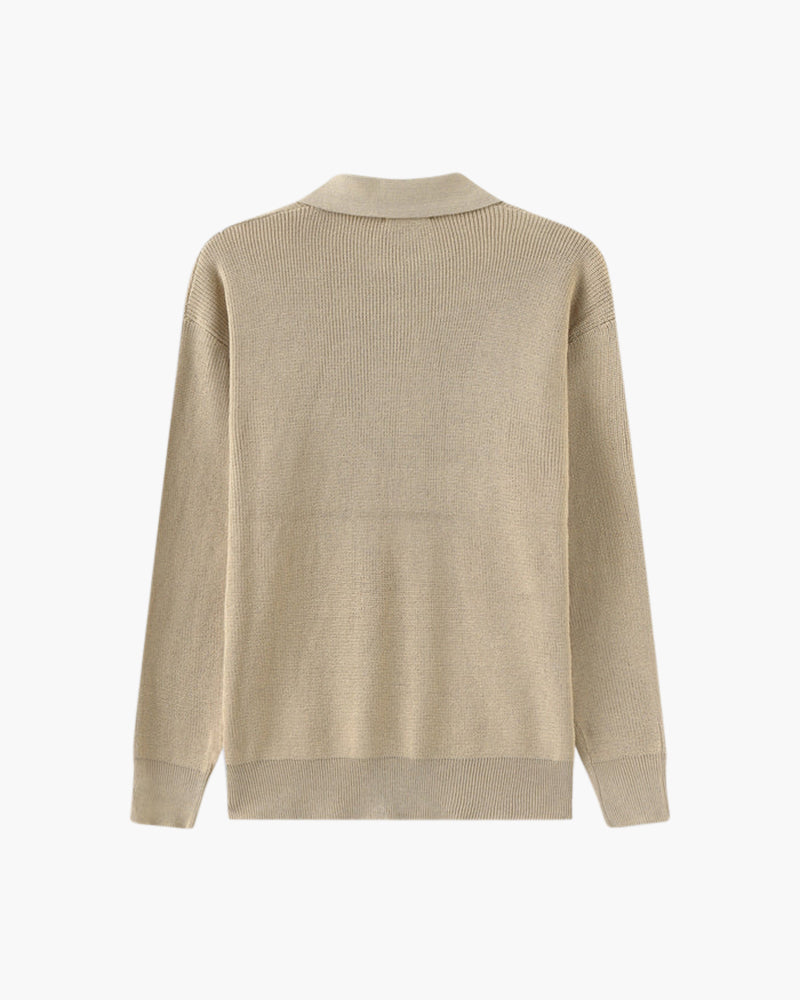 De Cesare – Half-Zip Knitted Jumper