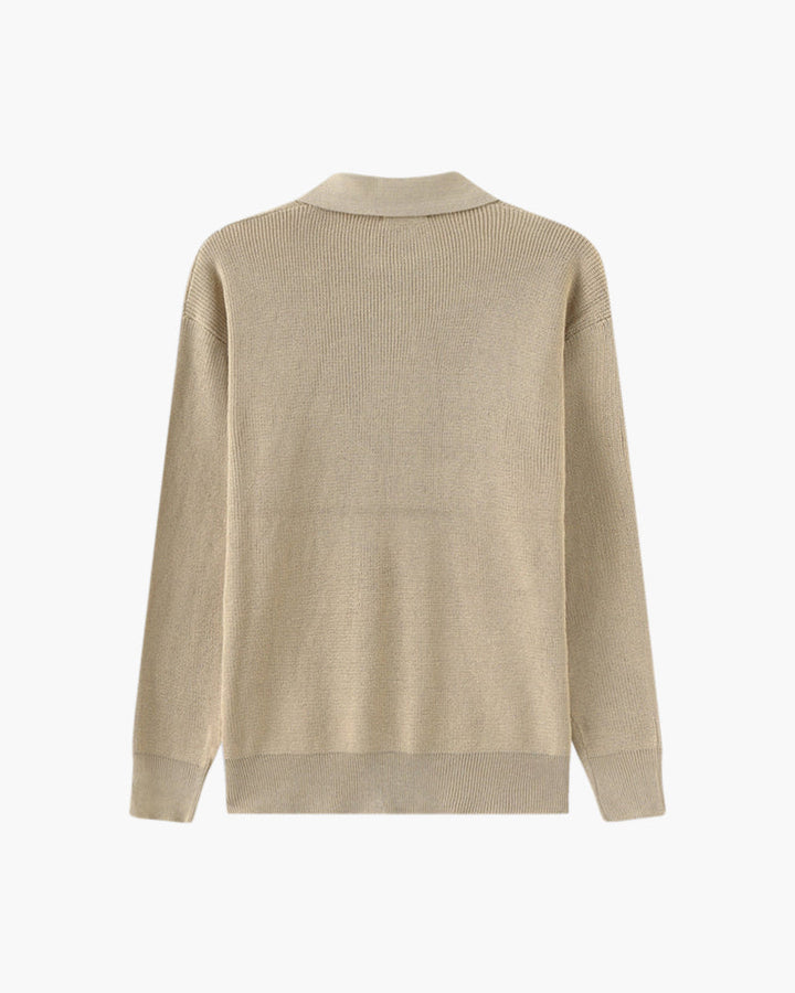 De Cesare – Half-Zip Knitted Jumper
