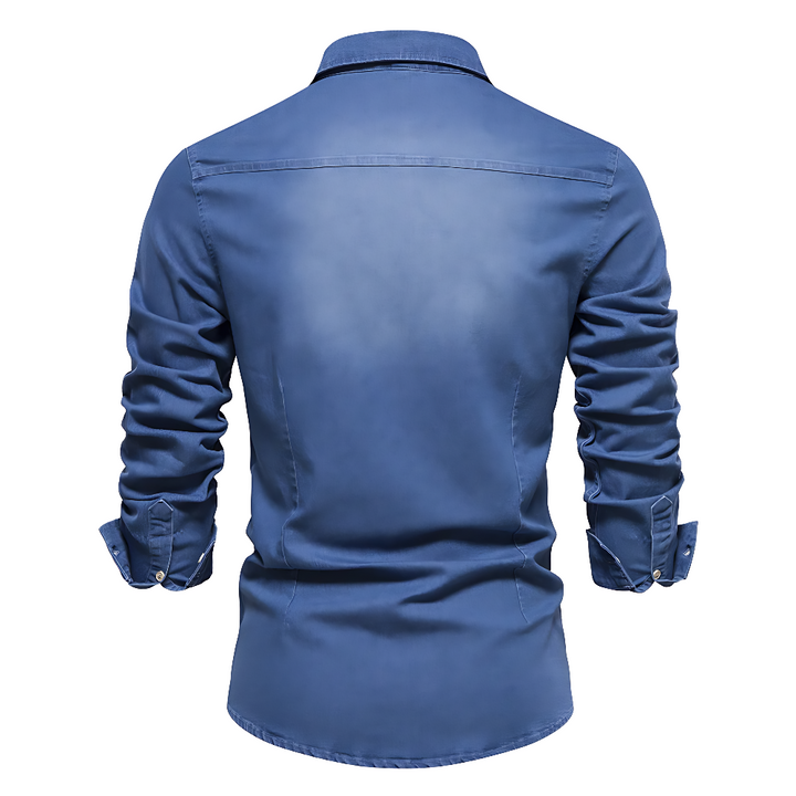 Kilian | High-Quality Cotton Denim Shirt