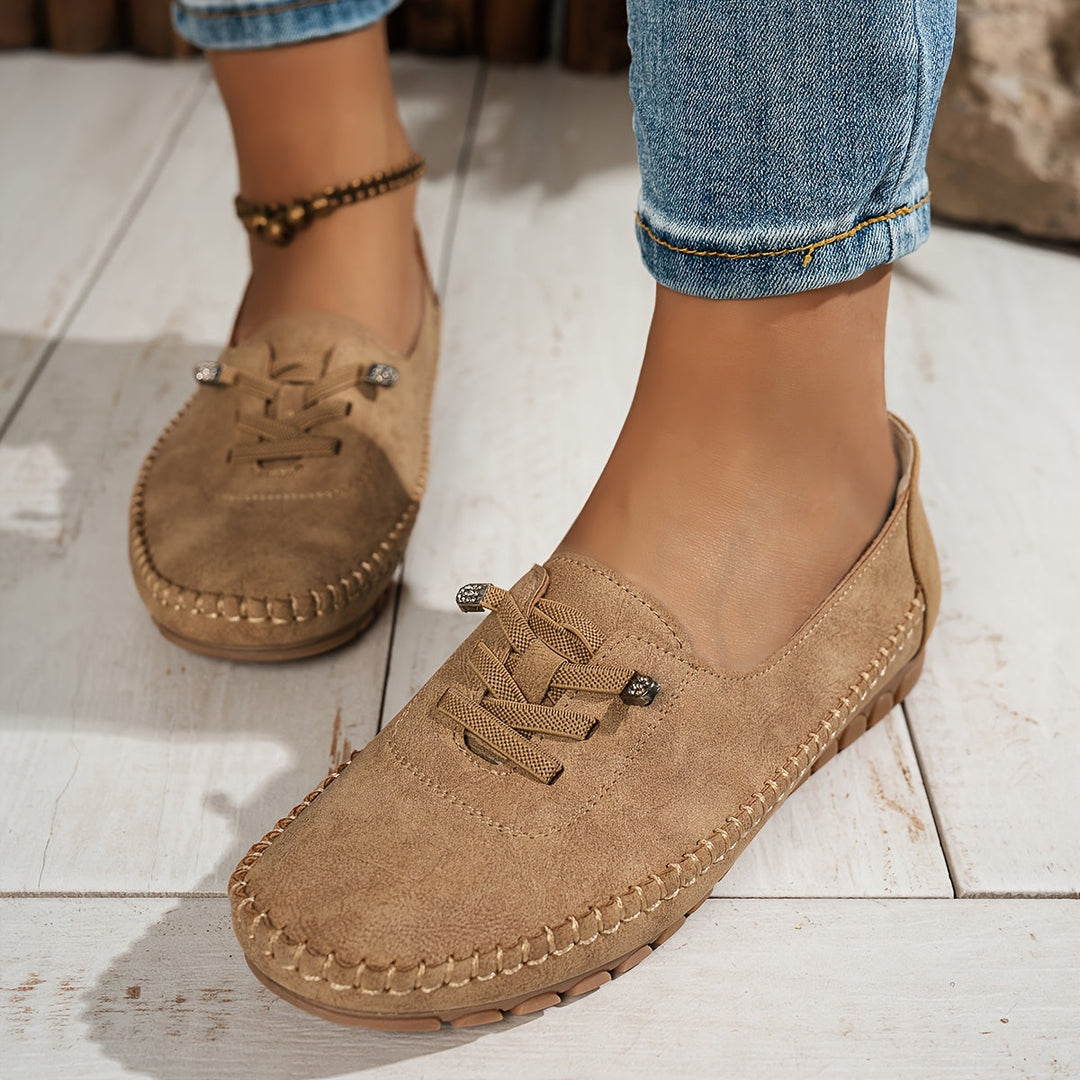 Orthelia™ – Soft Moccasins with Full Support for Sensitive Feet