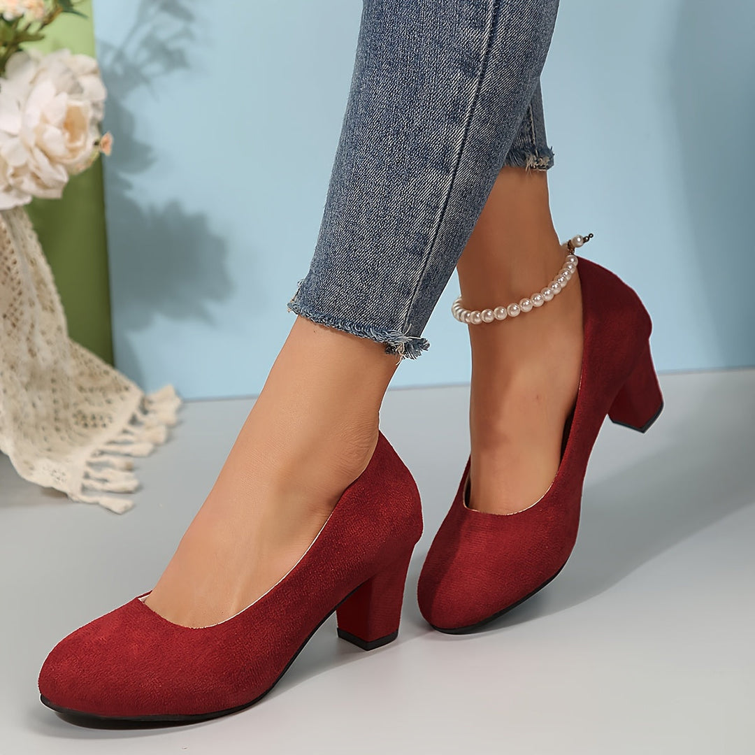 Choo™ – Wide Toe Heels with Stable Heel for Pain-Free Comfort