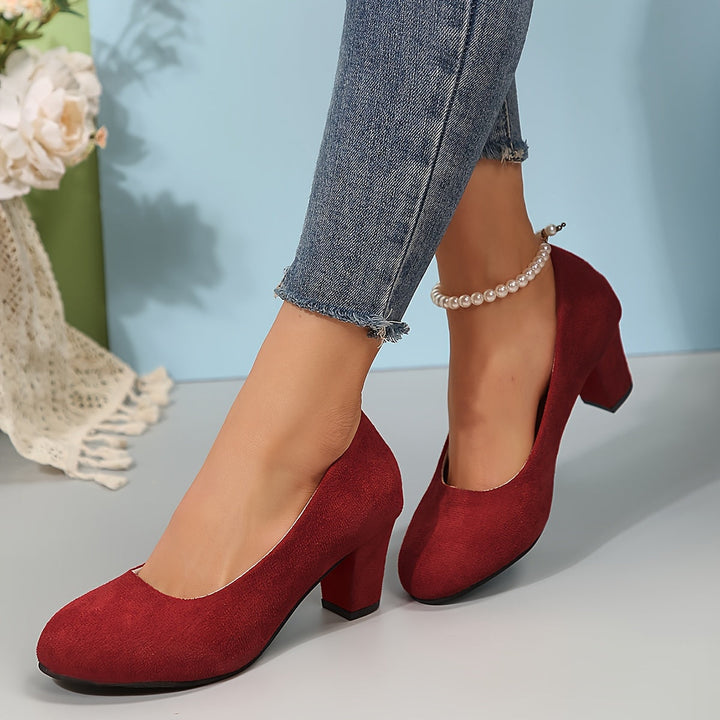 Choo™ – Wide Toe Heels with Stable Heel for Pain-Free Comfort