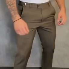 Tommaso | Men's Stretch Slim Fit Trousers