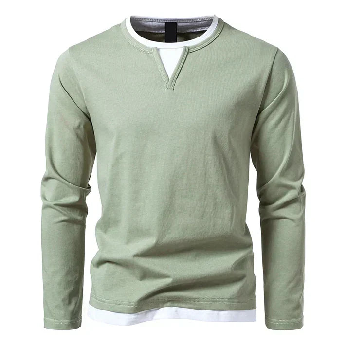 Premium Long Sleeve T-Shirt in Combed Cotton