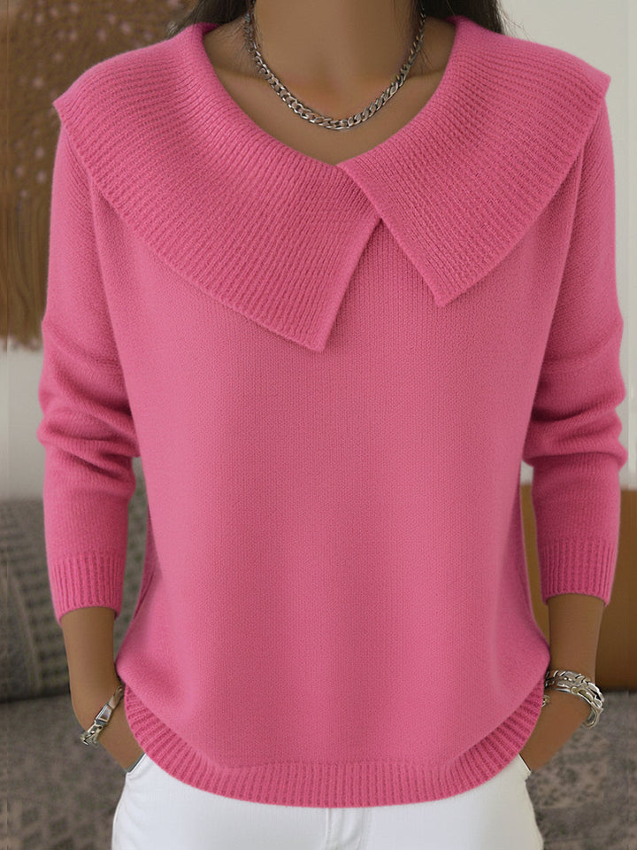 Lucia™ | Warm Jumper with Soft Collar