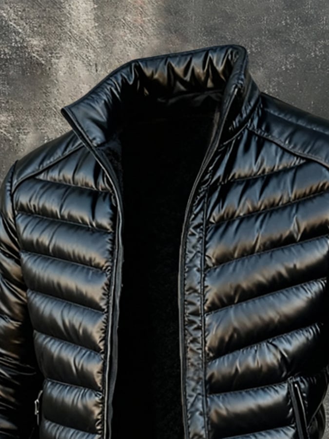 Men’s Retro Outdoor Jacket, Warm Lined