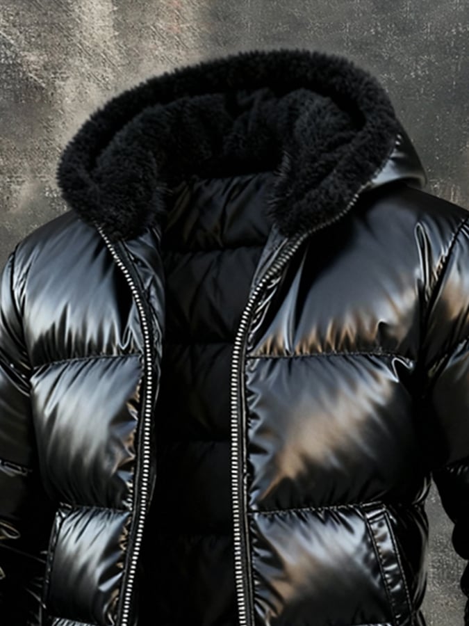 Men’s Retro Padded Outdoor Cotton Jacket