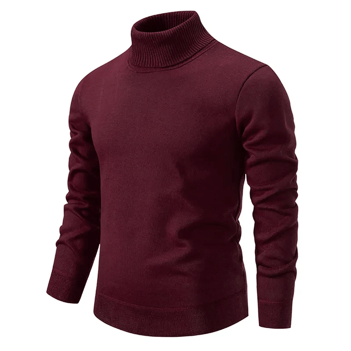 Exclusive Roll Neck Sweater for Stylish Occasions – Men's Sweater with Timeless & Elegant Design