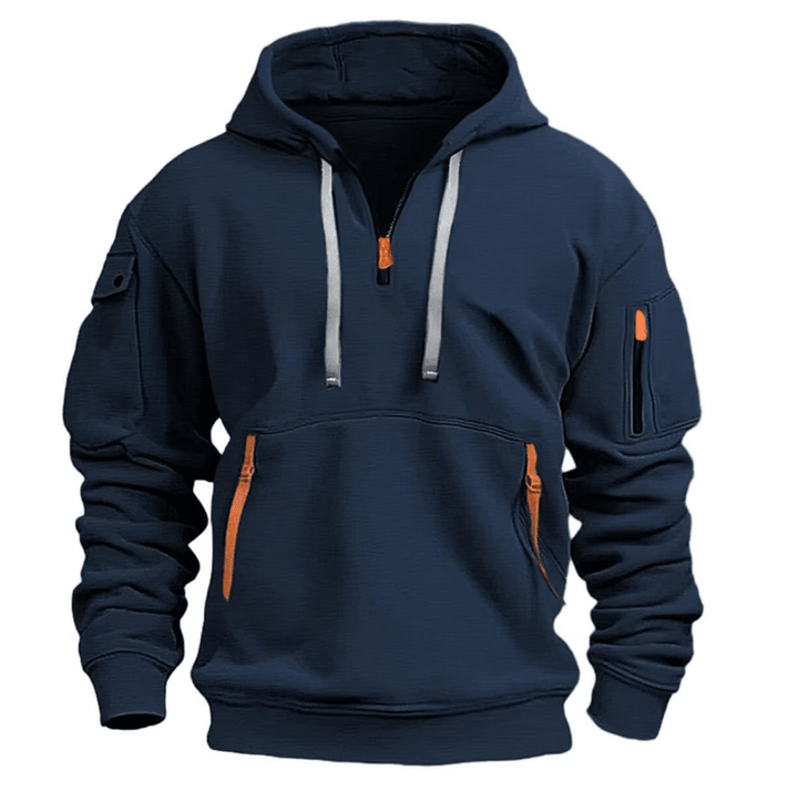 Hooded Sweater – Soft Hoodie with Loose Fit & Drawstring