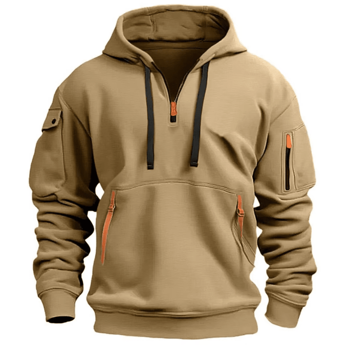 Hooded Sweater – Soft Hoodie with Loose Fit & Drawstring