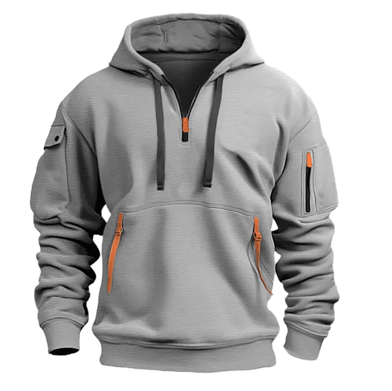 Hooded Sweater – Soft Hoodie with Loose Fit & Drawstring