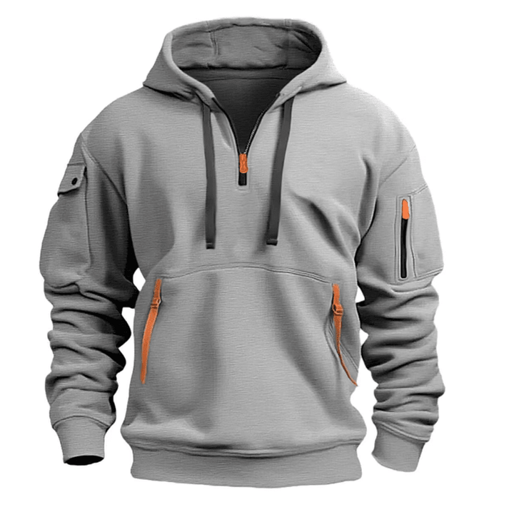 Hooded Sweater – Soft Hoodie with Loose Fit & Drawstring