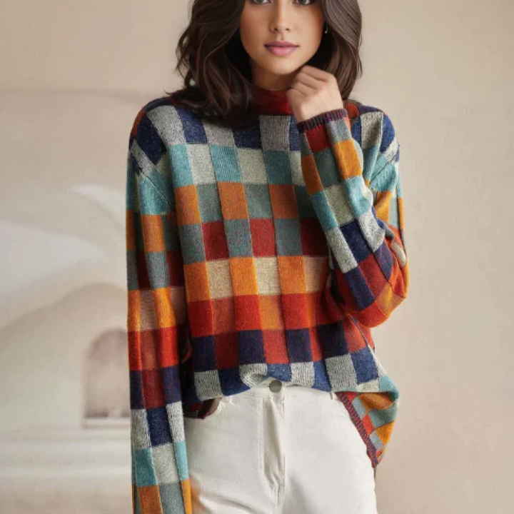 Élise™ | Cashmere Roll Neck Jumper
