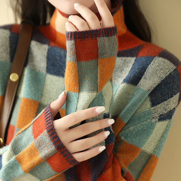 Élise™ | Cashmere Roll Neck Jumper