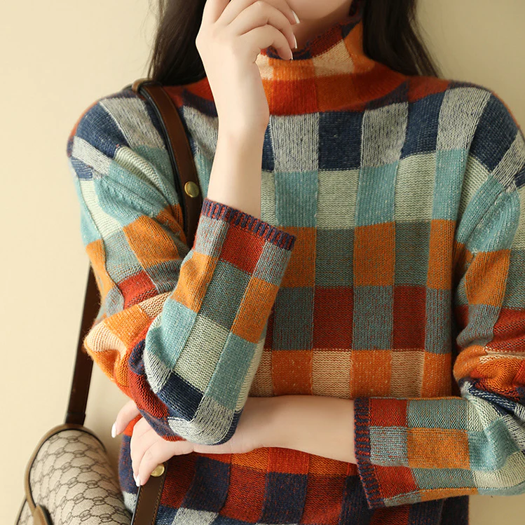 Élise™ | Cashmere Roll Neck Jumper