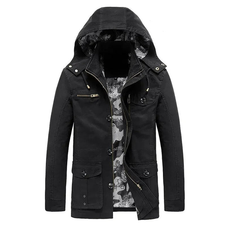 Elegant Multi-Pocket Jacket