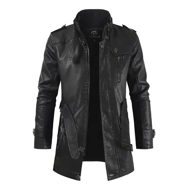 ANDRE™|ELEGANT LONG BIKER JACKET