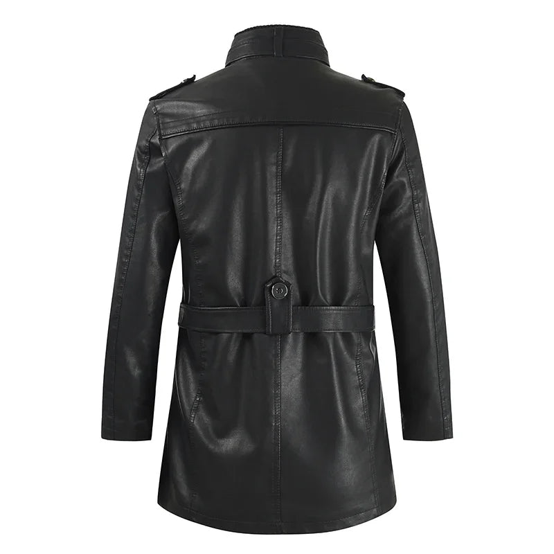 ANDRE™|ELEGANT LONG BIKER JACKET