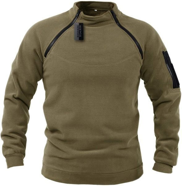 Warm Tech Wool Pullover for Men – Breathable & Durable for Cold Days
