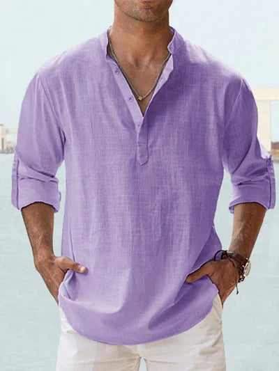 Madison | Casual Collarless Shirt for Men