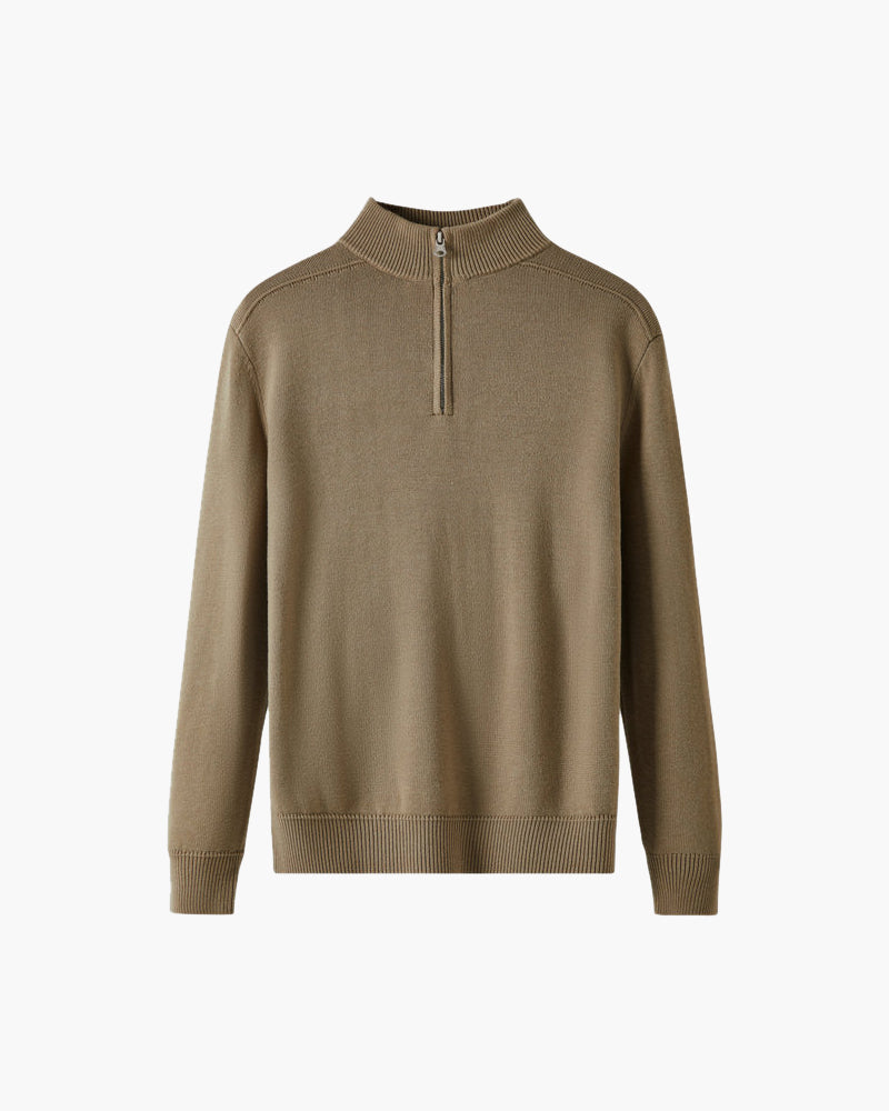 100% Merino Wool Zip-Up Jacket