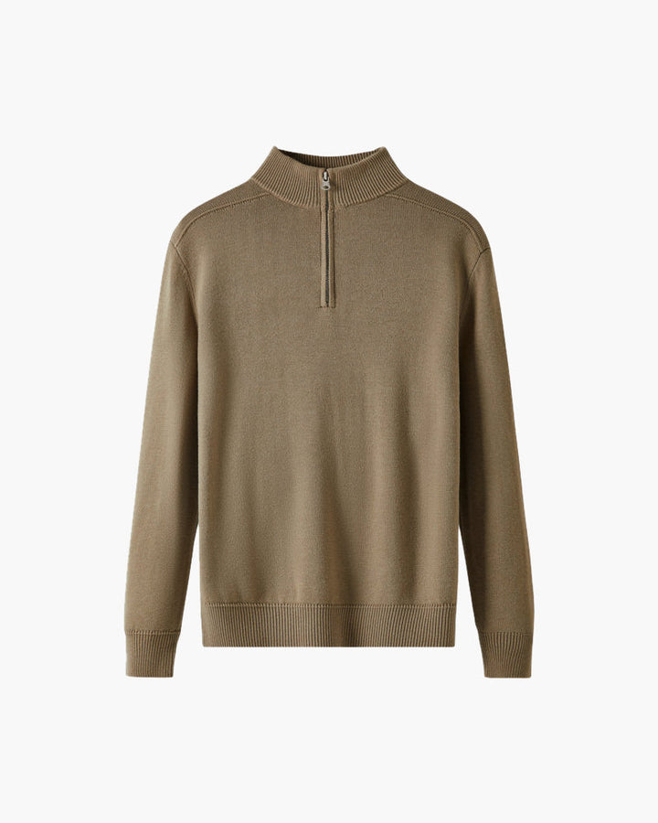 100% Merino Wool Zip-Up Jacket