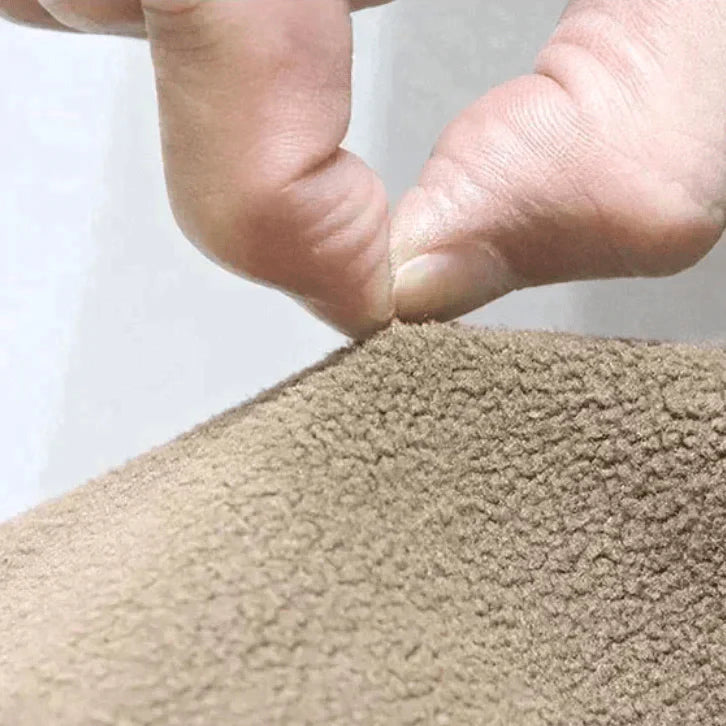 Ultimate Warm Polyester Fleece Jacket – Windproof Unisex Winter Jacket with Stand-Up Collar