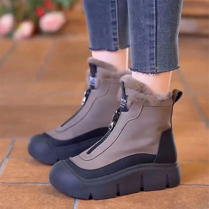 Emy™ | Waterproof Warm Snow Boots with Zip