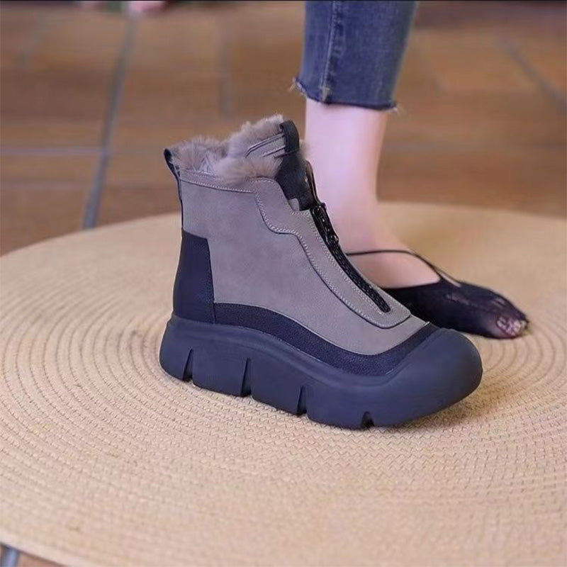 Emy™ | Waterproof Warm Snow Boots with Zip