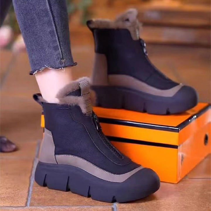 Emy™ | Waterproof Warm Snow Boots with Zip