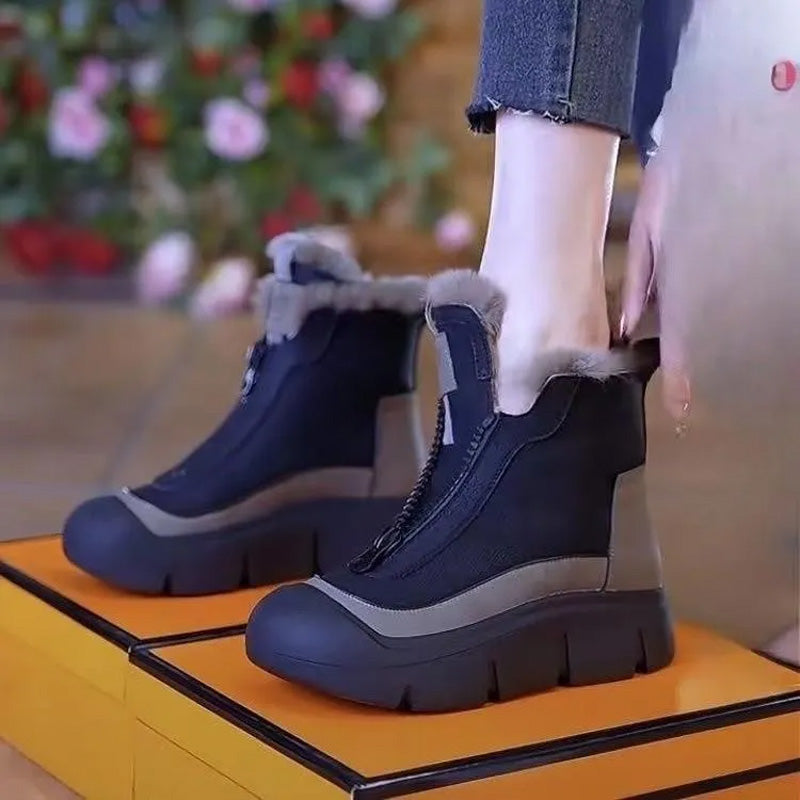 Emy™ | Waterproof Warm Snow Boots with Zip