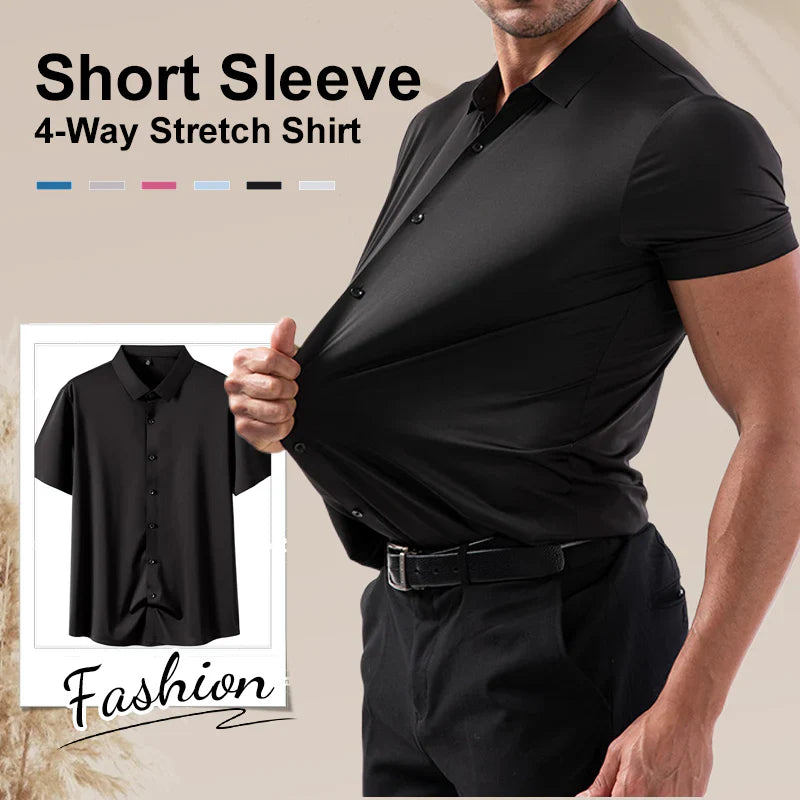 Madison | Short Sleeve Shirt with 4-Way Stretch