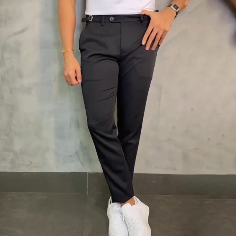 Tommaso | Men's Stretch Slim Fit Trousers
