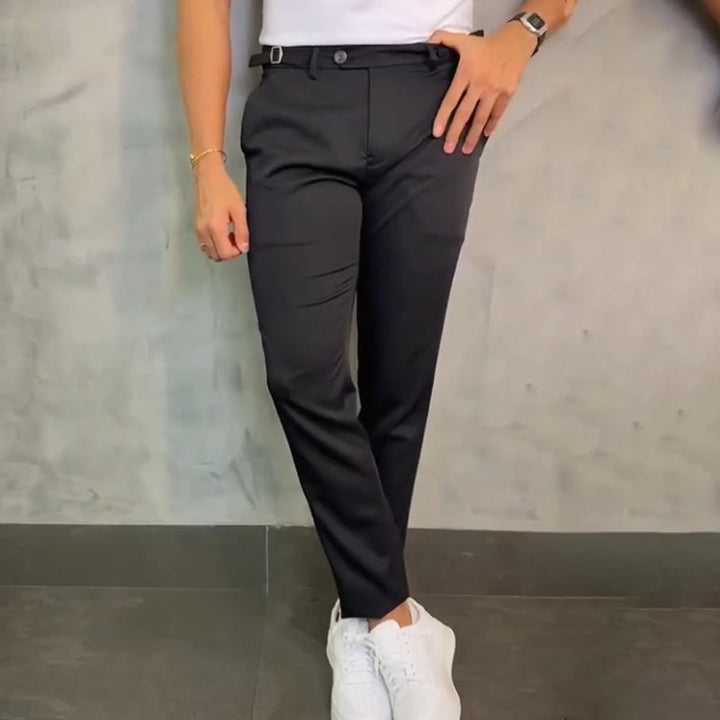 Tommaso | Men's Stretch Slim Fit Trousers